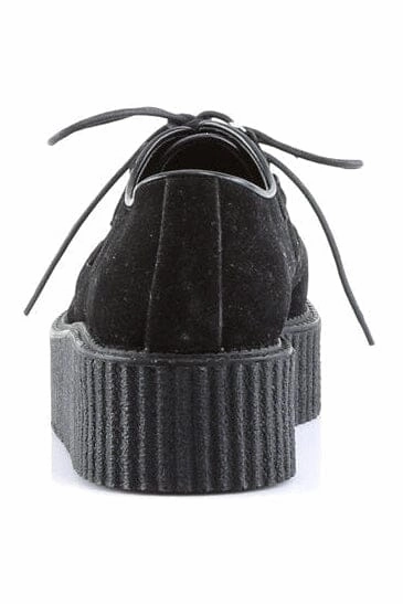 V-CREEPER-502S Black Vegan Leather Creeper