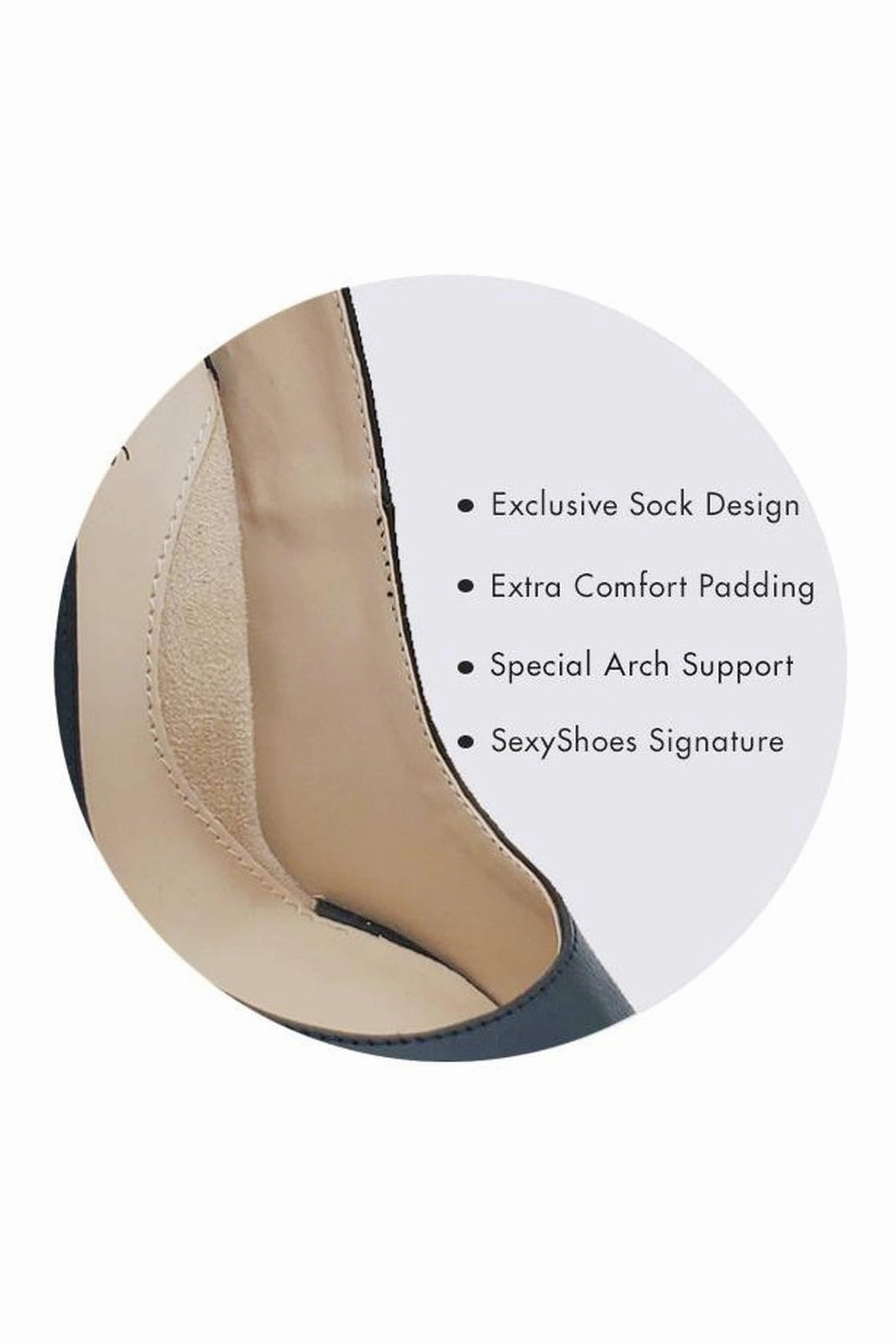 V-Shaped Topline Cute Scalloped Detailed Pump
