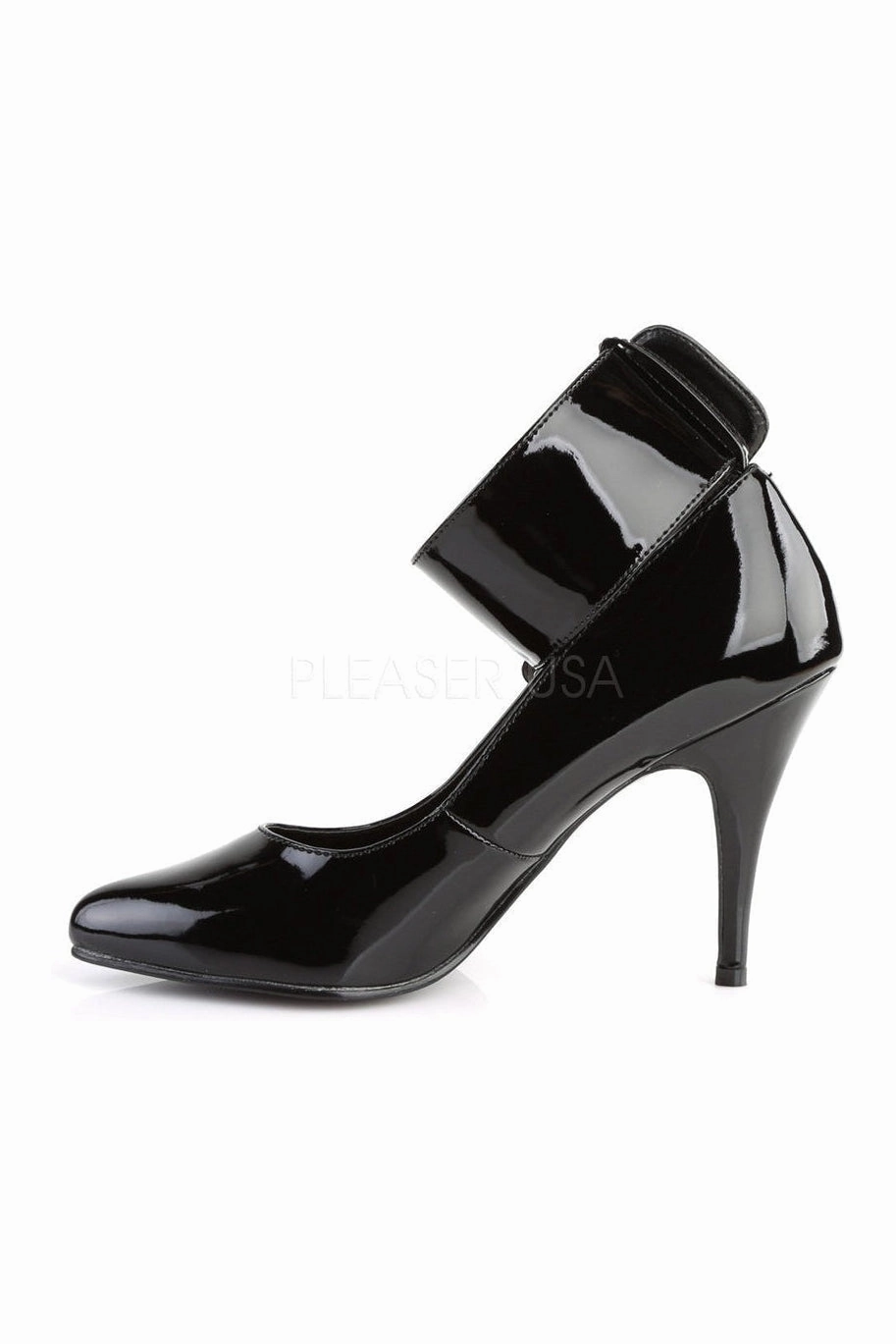 VANITY-434 Pump  | Black Patent