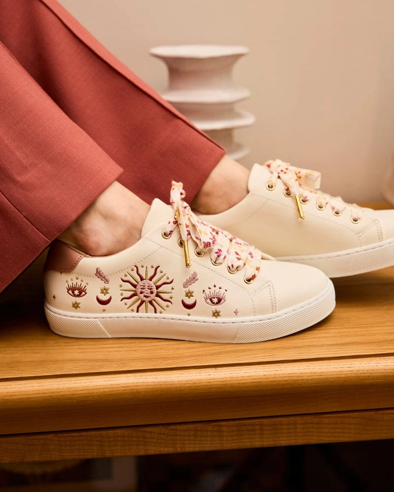 Virevolte Recycled Grain Leather Vegan Sneakers | Astral