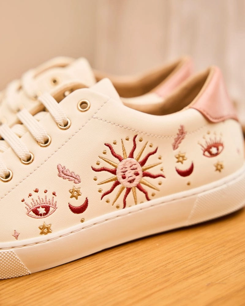 Virevolte Recycled Grain Leather Vegan Sneakers | Astral