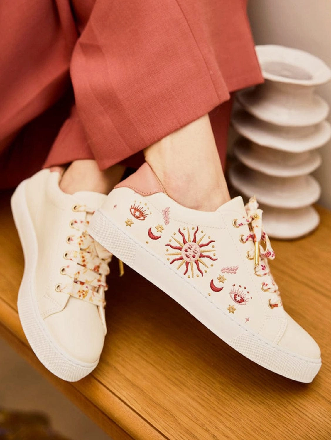 Virevolte Recycled Grain Leather Vegan Sneakers | Astral