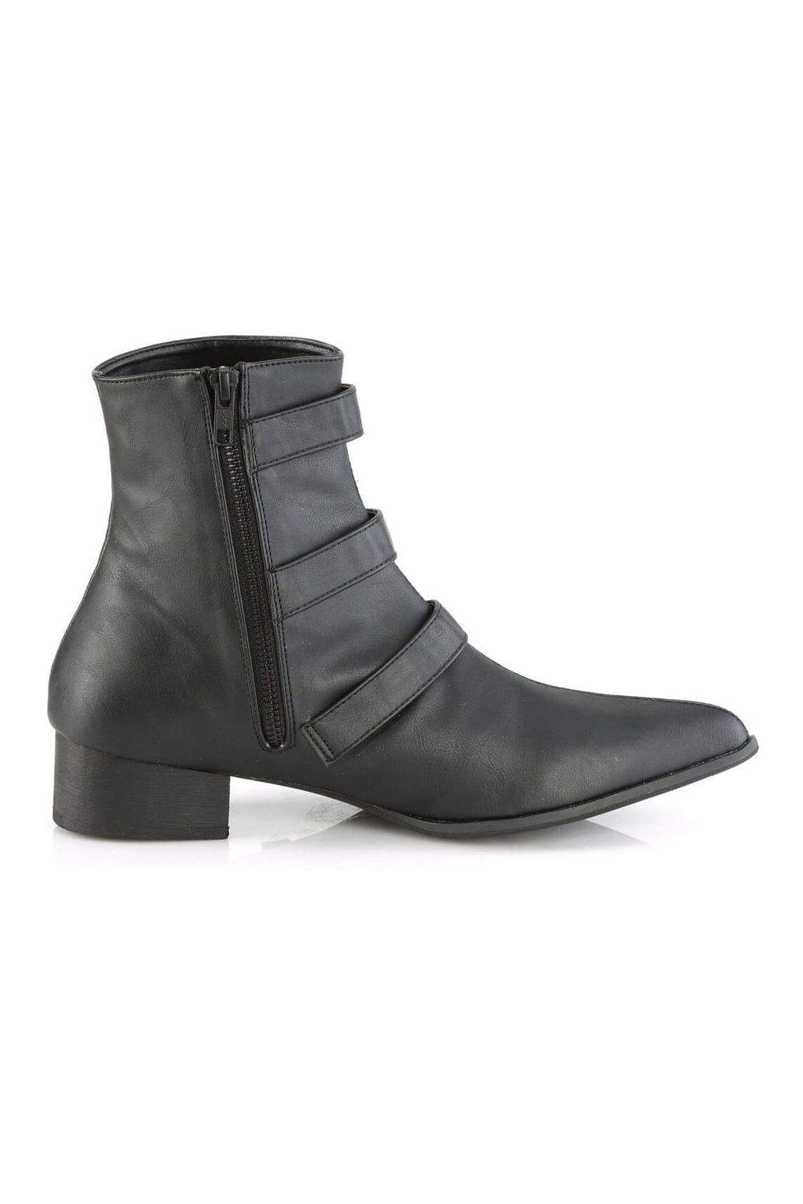 WARLOCK-50-B Vegan Leather Ankle Boot (Unisex)