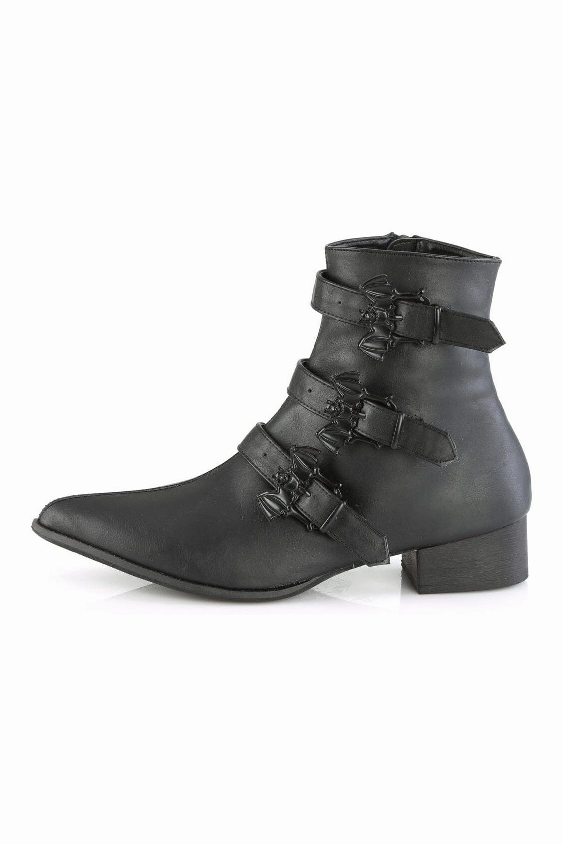 WARLOCK-50-B Vegan Leather Ankle Boot (Unisex)
