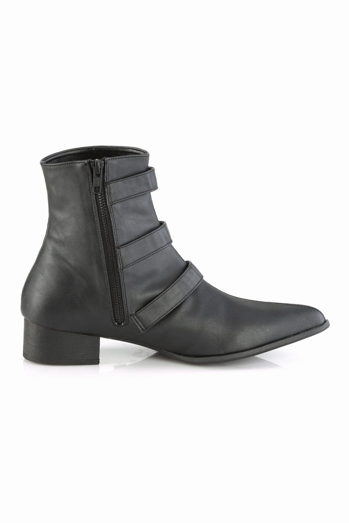 WARLOCK-50-B Vegan Leather Ankle Boot (Unisex)