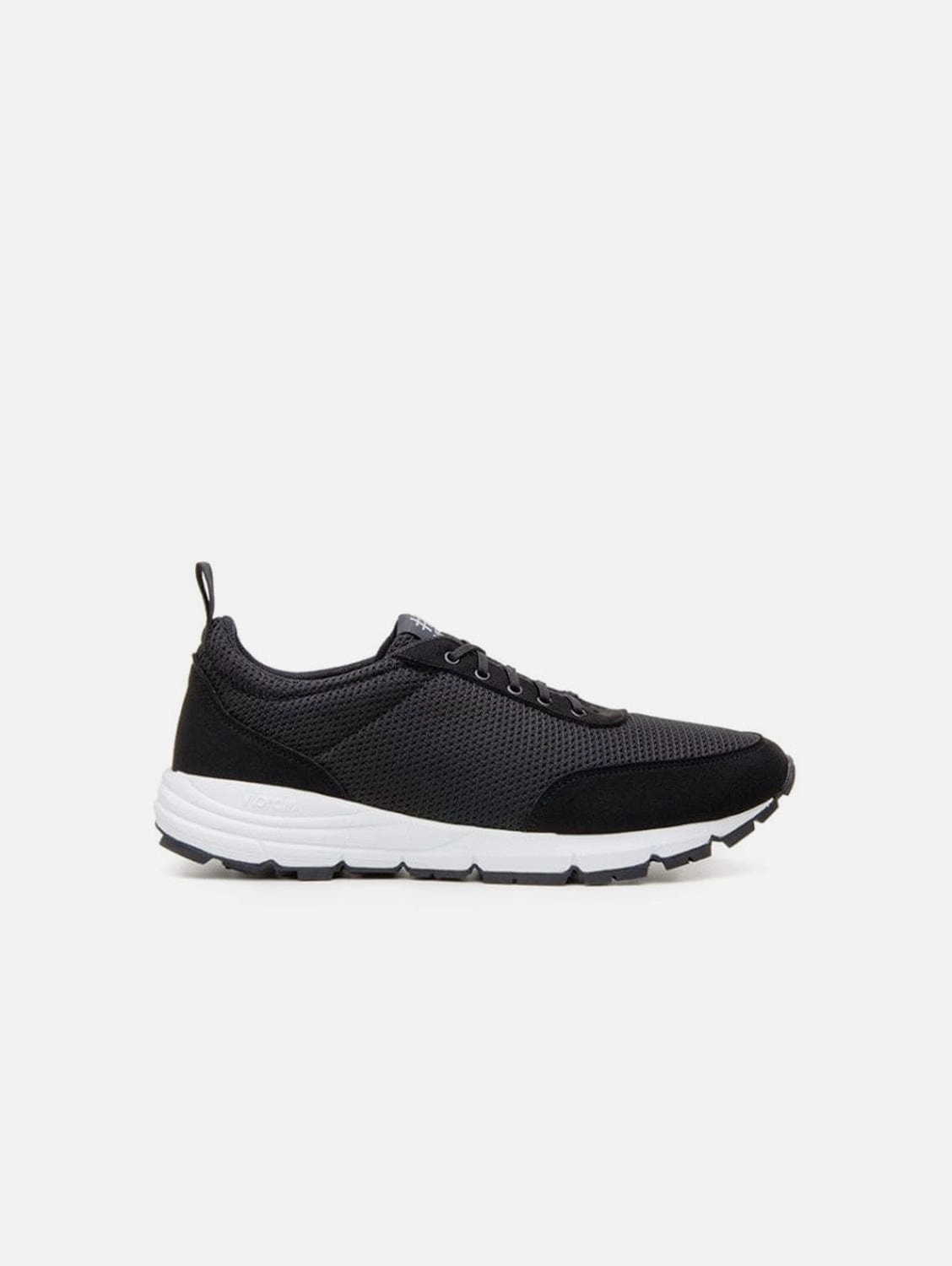 Wave Unisex Vegan Suede Sneakers | Black