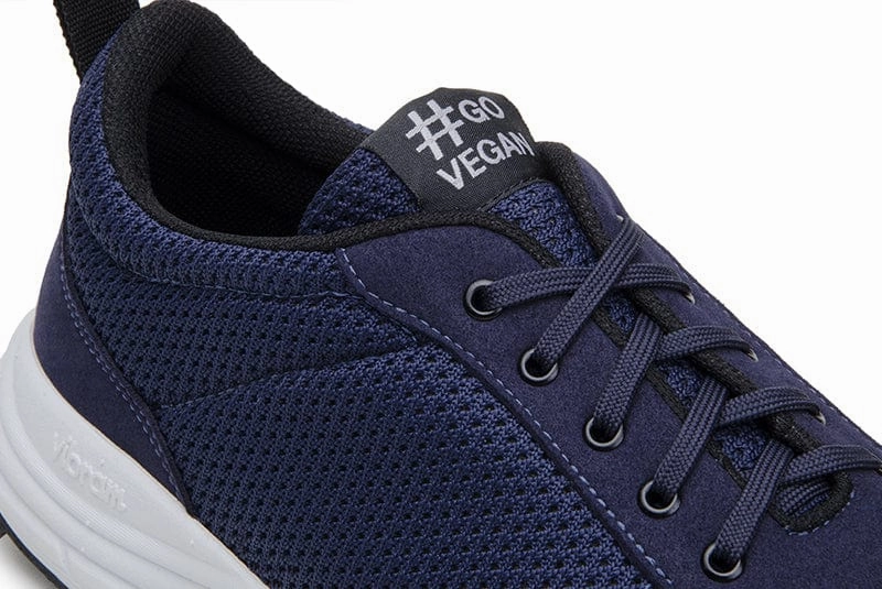 Wave Unisex Vegan Suede Sneakers | Navy Blue