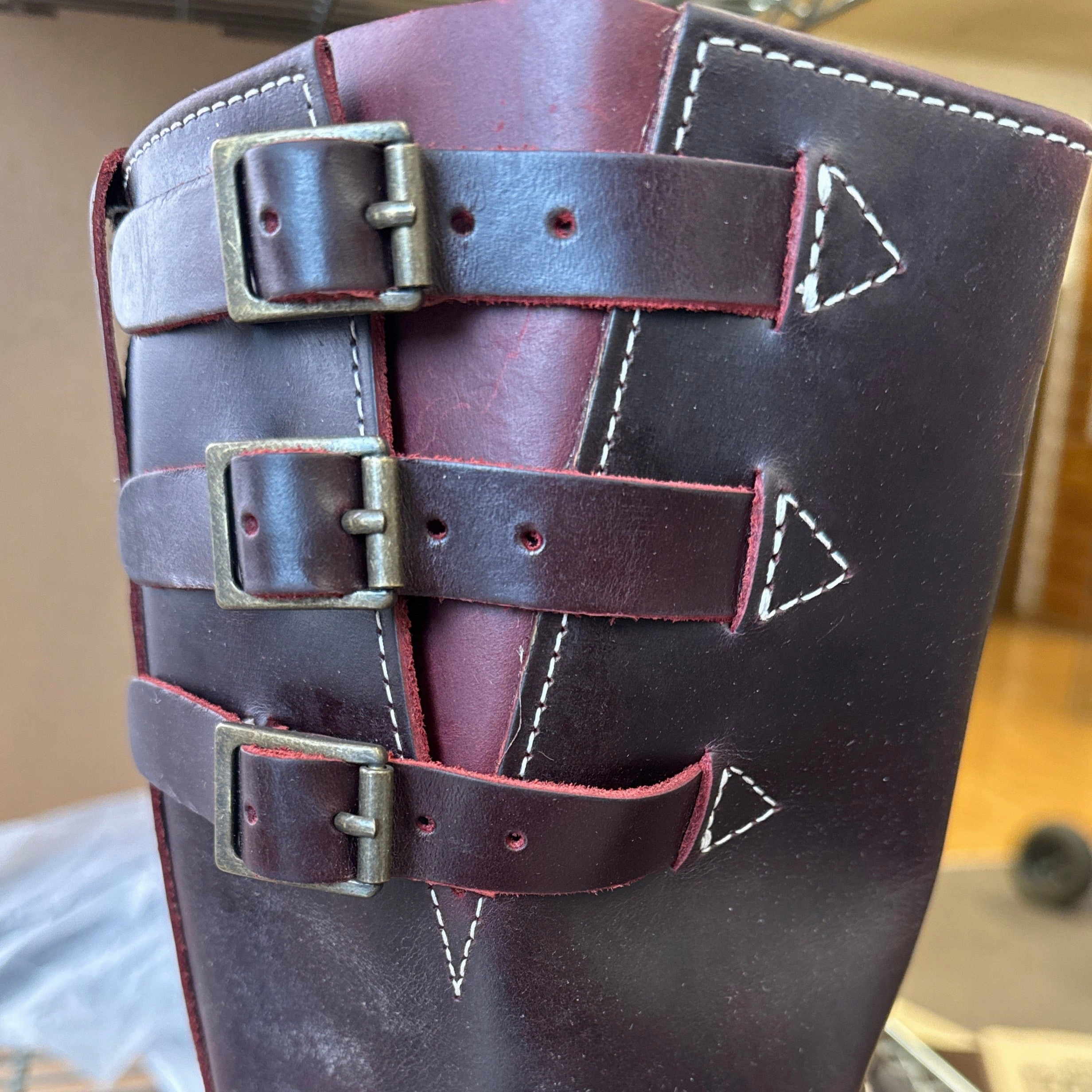 Wesco Burgundy Domain Custom Boss 10E