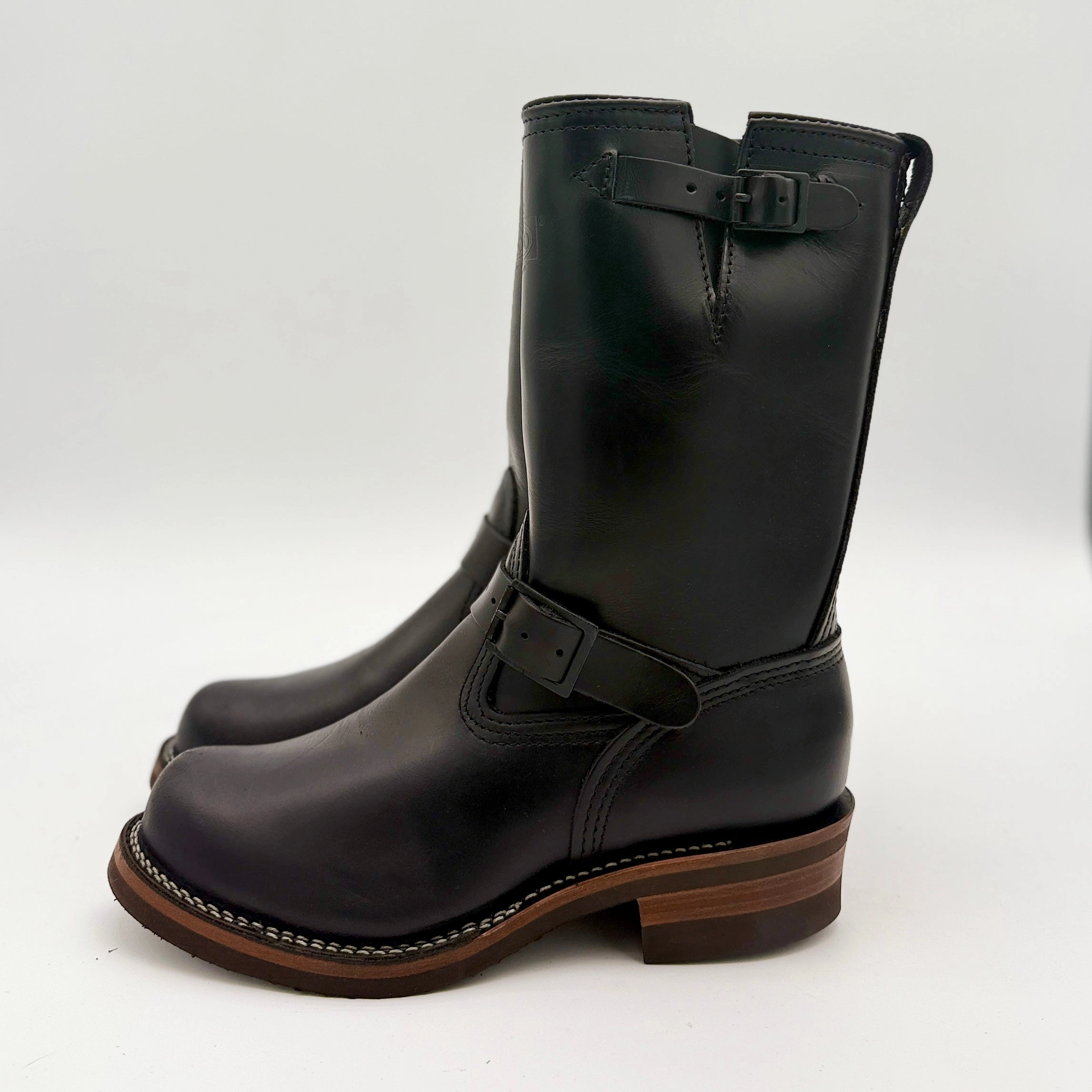 Wesco Custom Black Tie Domain Boss Size 8E