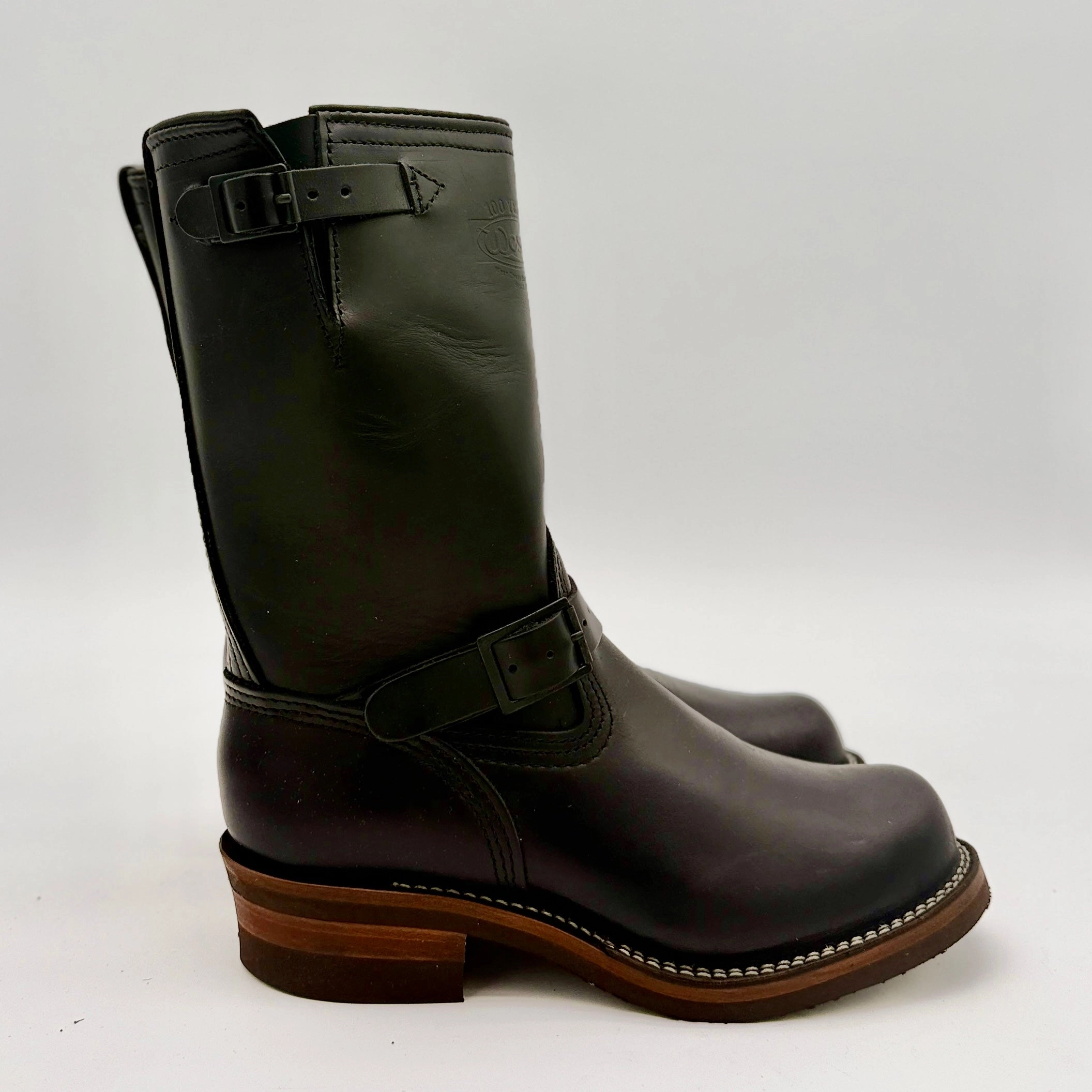 Wesco Custom Black Tie Domain Boss Size 8E