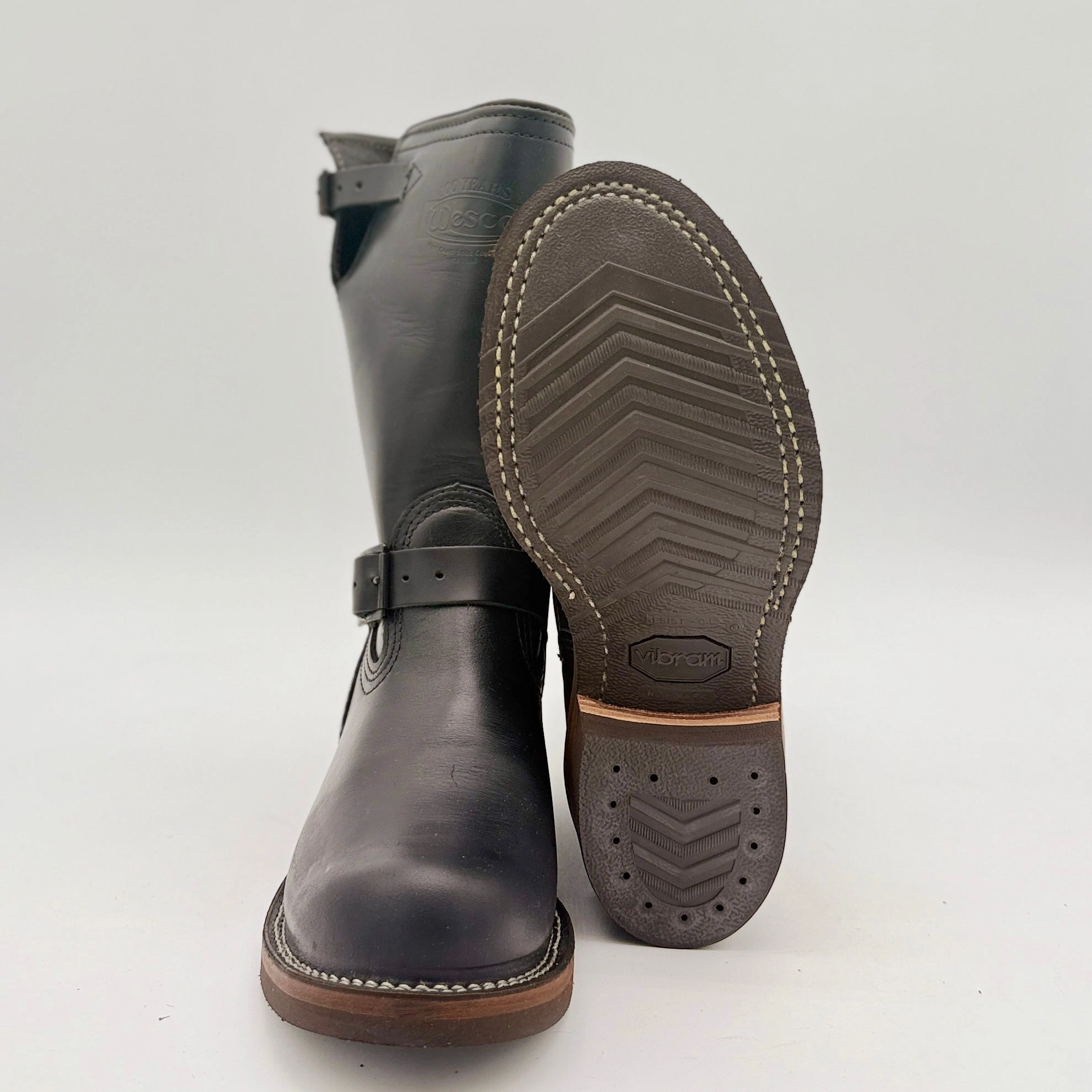 Wesco Custom Black Tie Domain Boss Size 8E