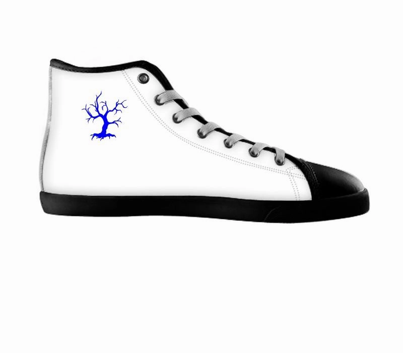 White custom shoes