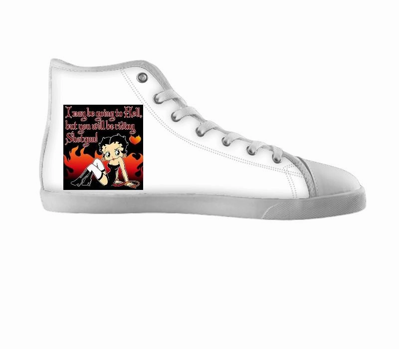 White custom shoes