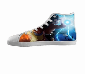 White custom shoes