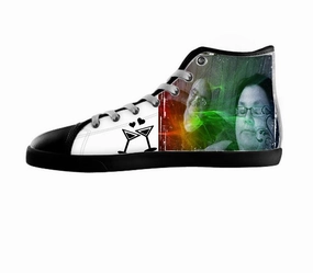 White custom shoes