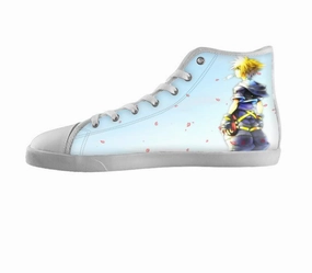 White custom shoes