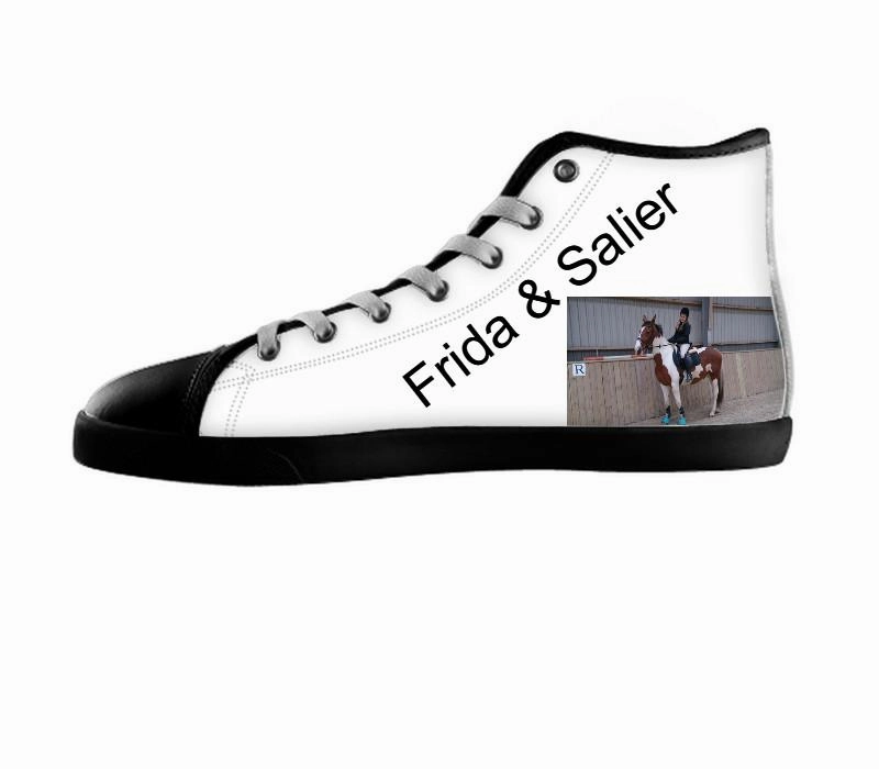 White custom shoes
