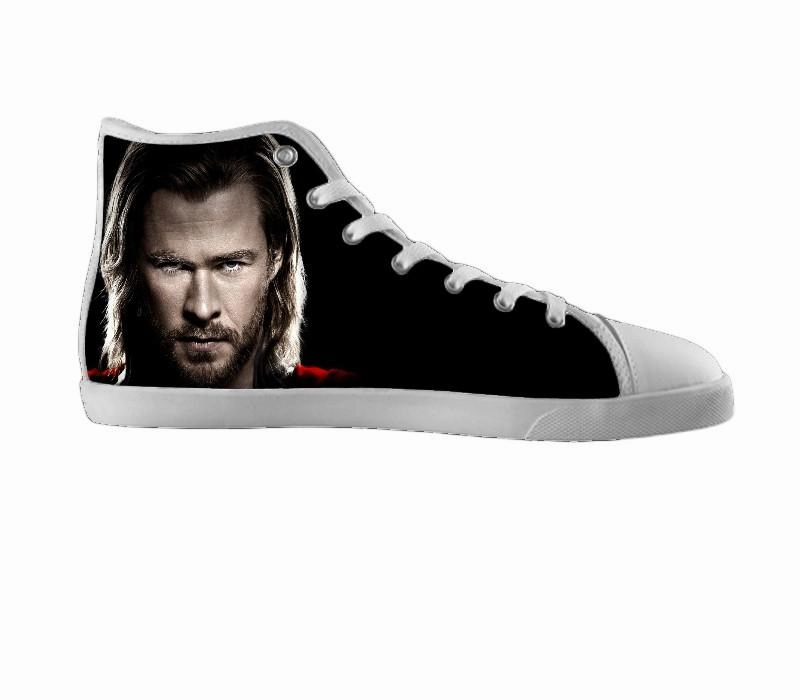 White custom shoes