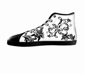 White custom shoes