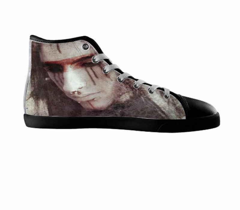 White custom shoes