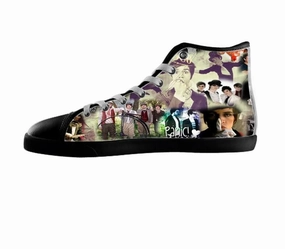 White custom shoes