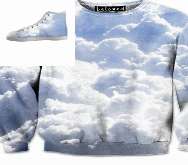 White custom shoes