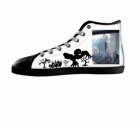 White custom shoes