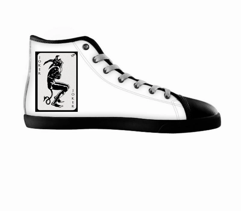 White custom shoes