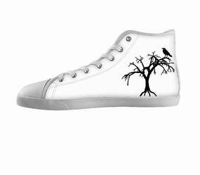 White custom shoes