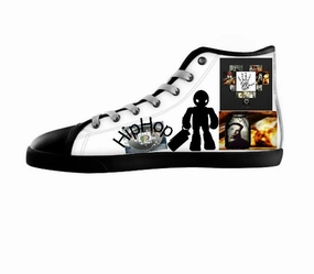 White custom shoes
