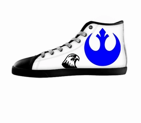 White custom shoes