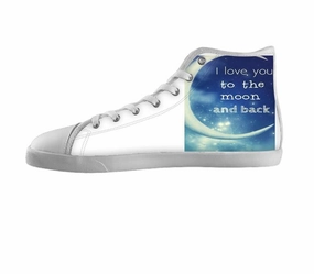White custom shoes