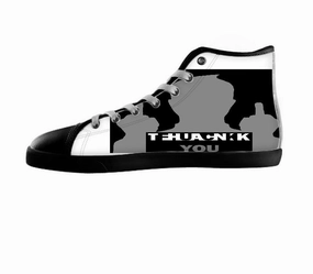 White custom shoes