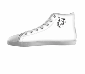 White custom shoes