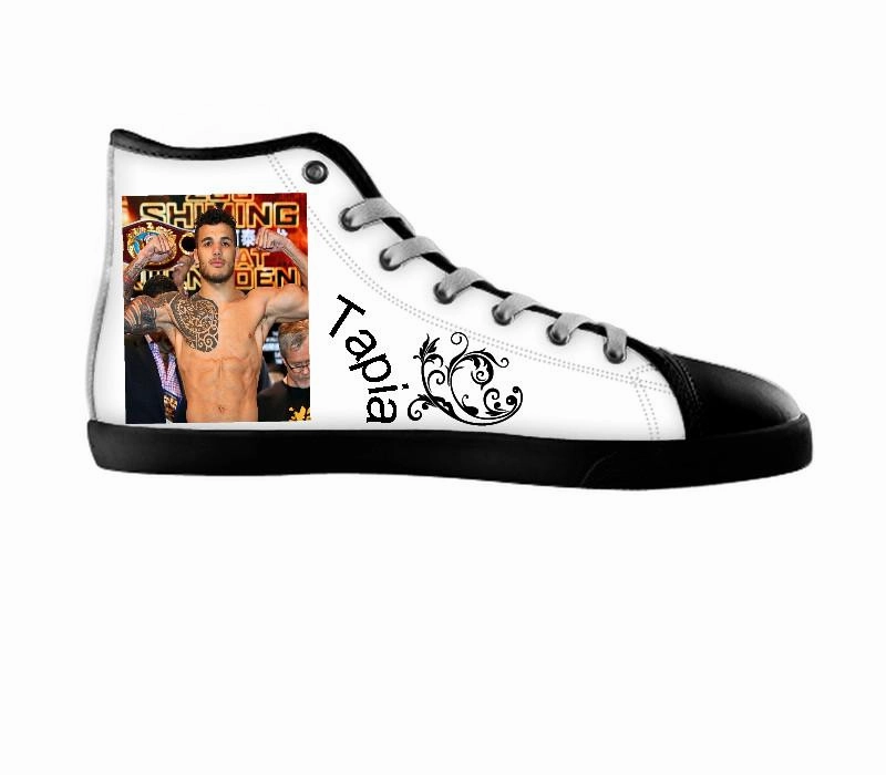 White custom shoes
