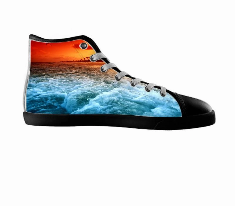 White custom shoes