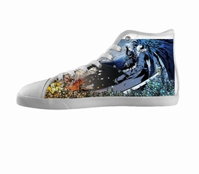 White custom shoes