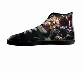 White custom shoes