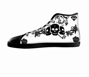 White custom shoes