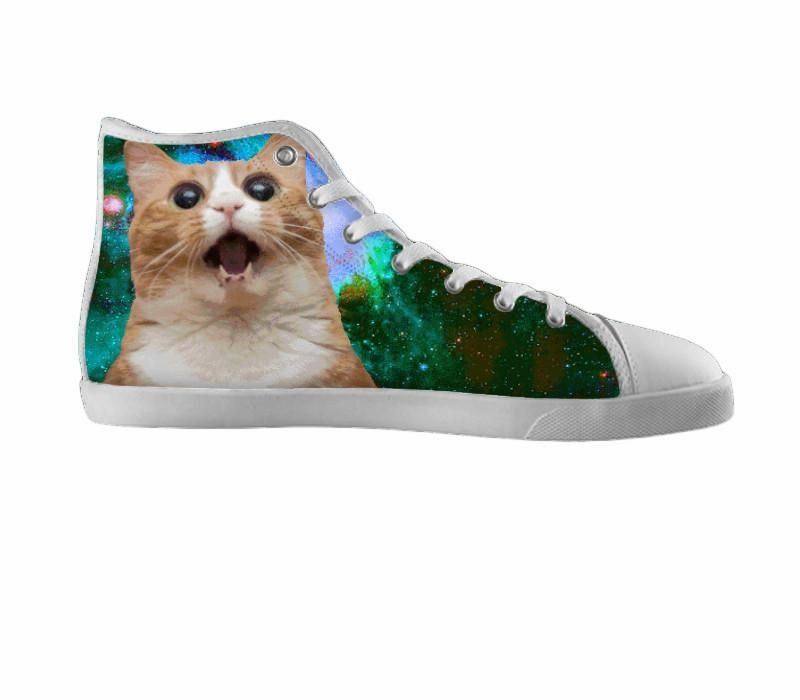 White custom shoes
