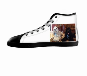 White custom shoes
