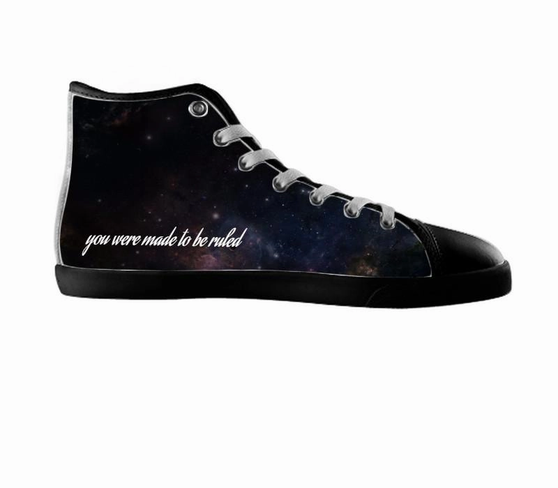 White custom shoes