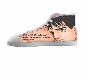 White custom shoes