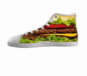 White custom shoes
