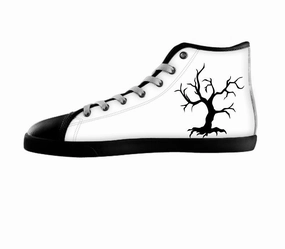 White custom shoes