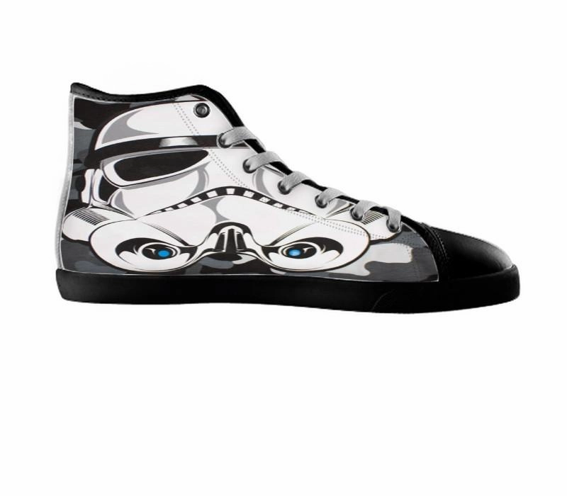 White custom shoes