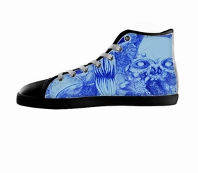 White custom shoes