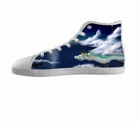 White custom shoes