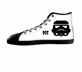 White custom shoes