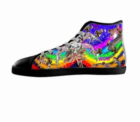 White custom shoes